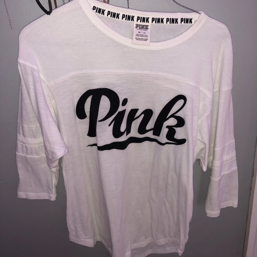 VS PINK quarter length sleeve shirt